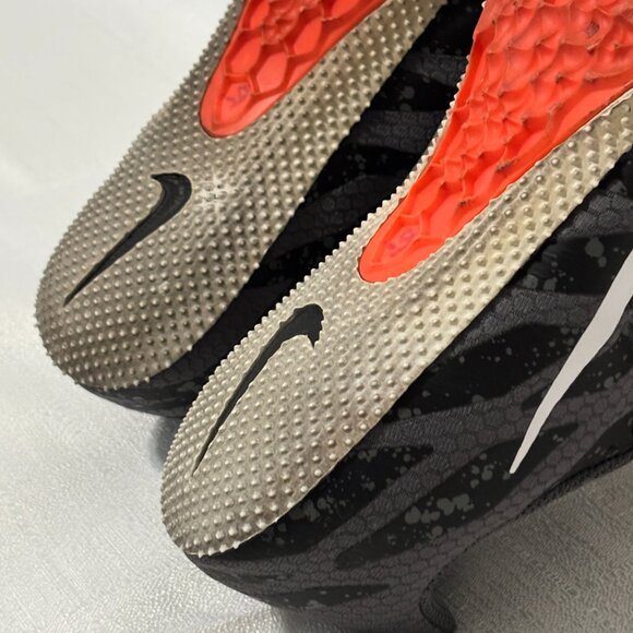 Nike Zoom Rival S 907565-008 Black Gray Paint Splatter Women's 8.5 Racing Cleats - Picture 15 of 16